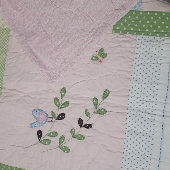 Pottery Barn Kids Other Pottery Barn Kids Hayley Crib Quilt Bedding